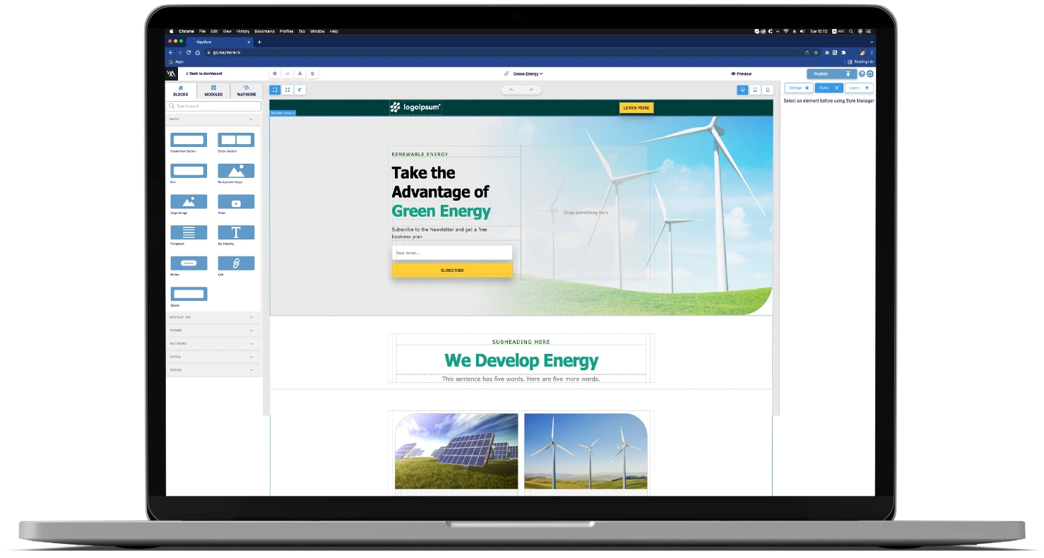 Landing Page Builder